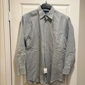 Men's Blue Checkered Shirt